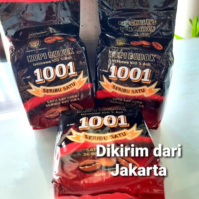 

Sale Kopi 1001 Robusta Bengkulu. 245 Gram. Sale!!!