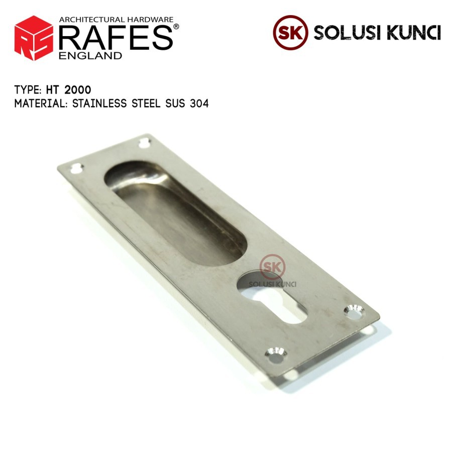 Jual Handle Pintu Tanam Rafes England Stainless Steel Ht