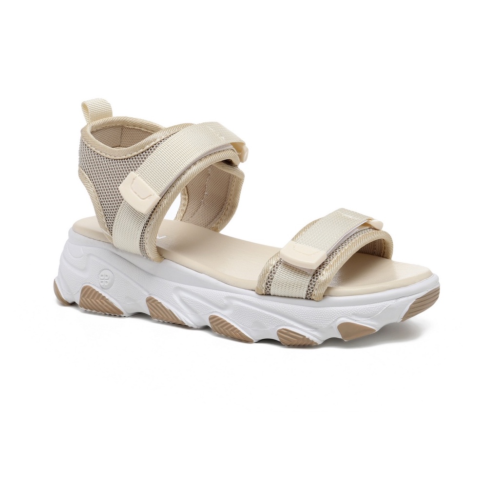 PVN Sohee Sandal Tali Wanita Black 202-Sohee - Cream