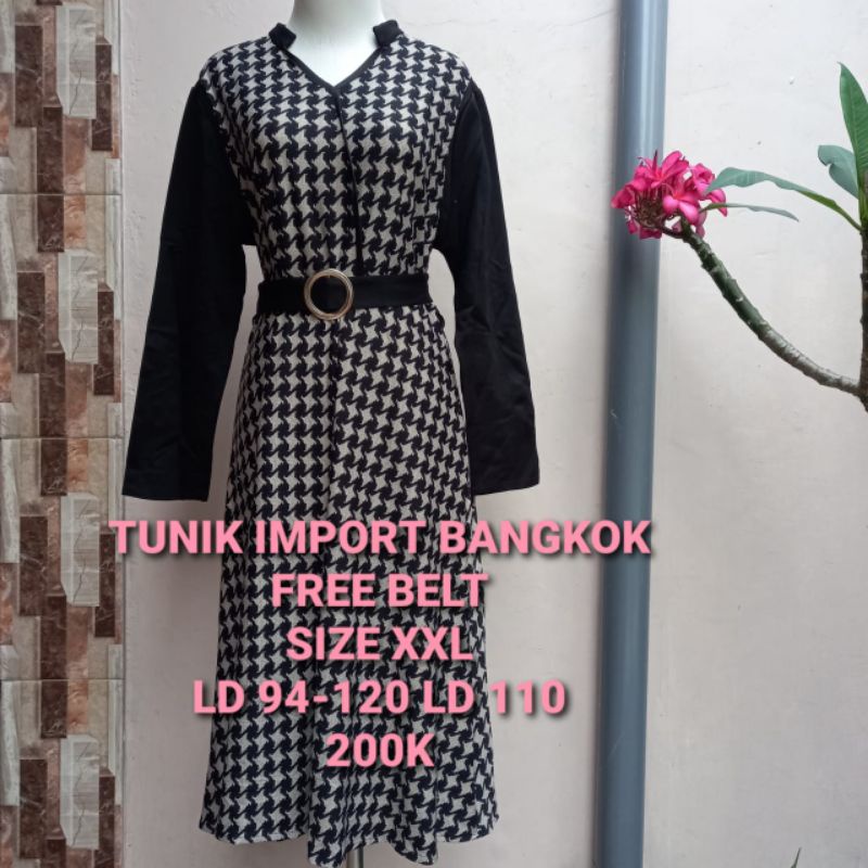 TUNIK IMPORT BANGKOK BKK KOREAN LOOK