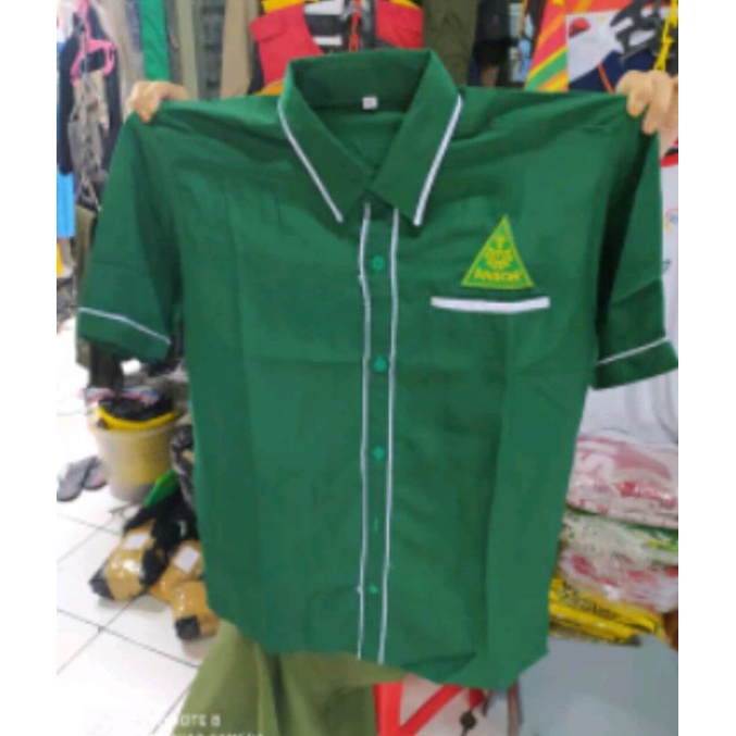 Jual Kemeja Ansor Kemeja Gp Ansor Kemeja Gerakan Pemuda Ansor Terbaru Baju Ansor Seragam Ansor