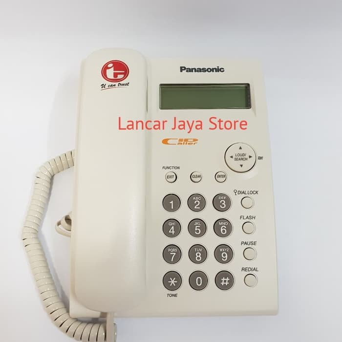 Telepon Kabel Rumah Panasonic KX-TSC11 Putih