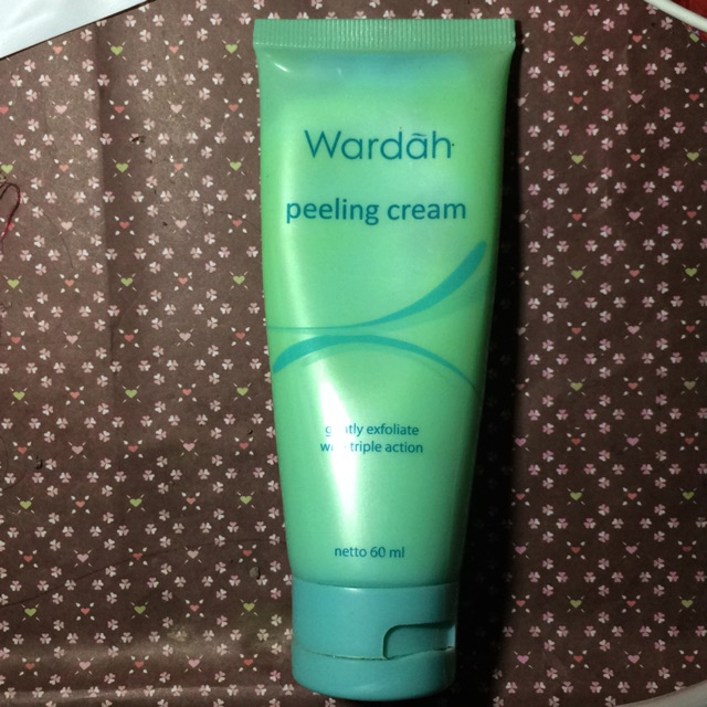 Wardah peeling cream