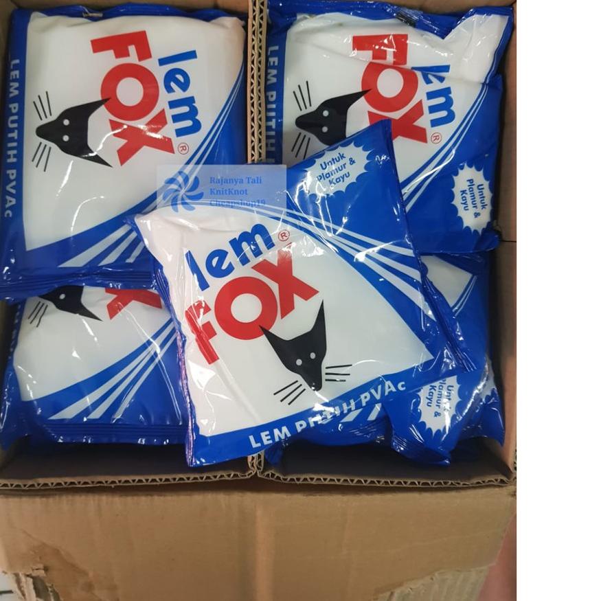 

*Segera Dapatkan* LEM FOX 350 PUTIH PVAc Biru / LEM SLIME 350 GRAM UNIVERSAL 100% Awet !!