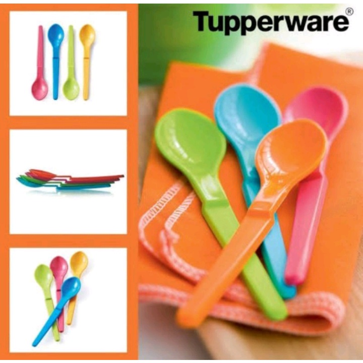 HANG ON SPOON TUPPERWARE / SENDOK BAYI / SENDOK KECIL TUPPERWARE / HOS TUPPERWARE