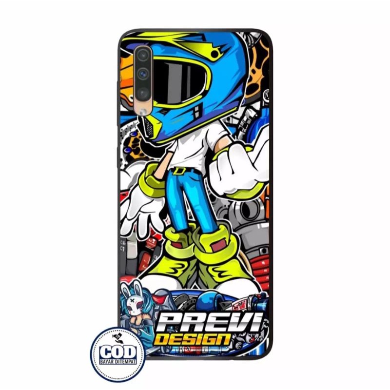Ax case custom Samsung A30S A50, A50S,A70 Fashion Motif Thailook keren Series