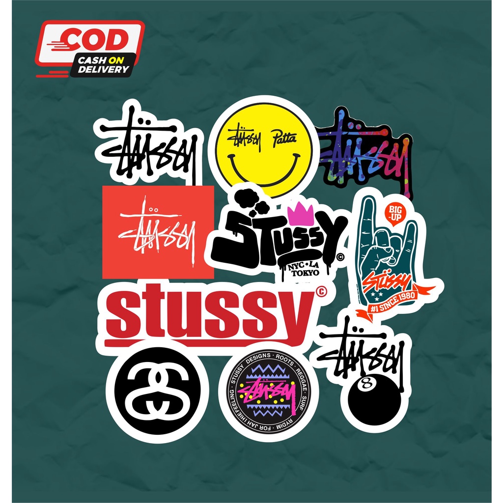 

Stiker Sticker Stussyyy isi 10 pcs josaaaa High Quality (PAKET)