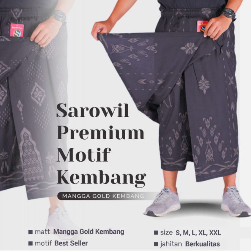SAROWIL SARUNG SIRWAL | MANGGA GOLD KEMBANG