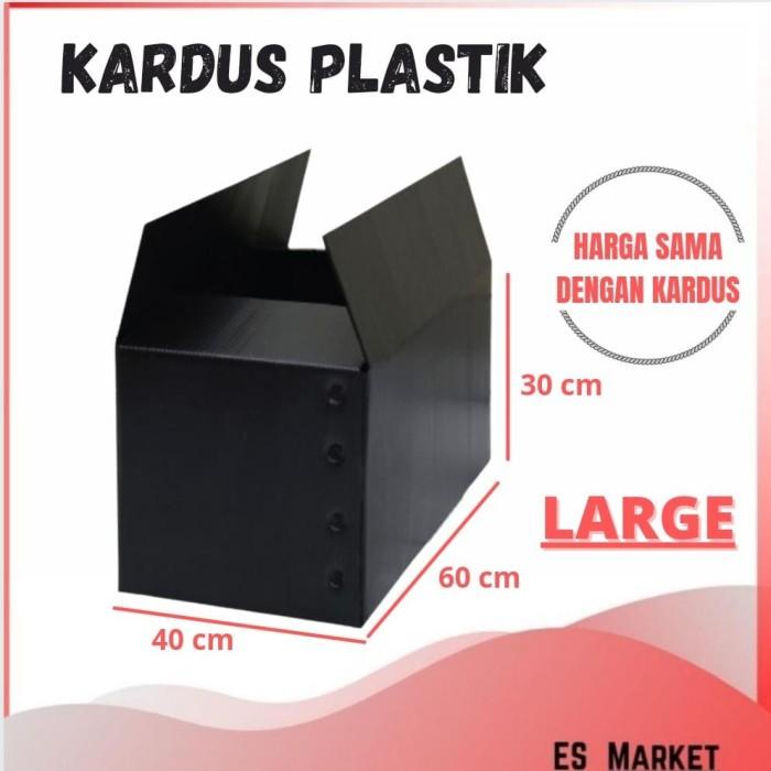 

Kotak Box Packing Bahan Plastik / Box Kardus Plastik Tahan Air 091