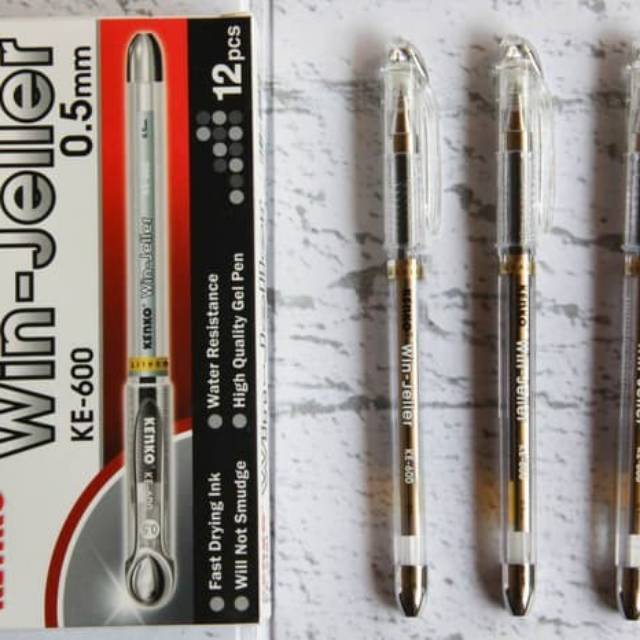 

Pulpen Gel Kenko Win Jeller KE-600 Pen Gel Pena Kenko