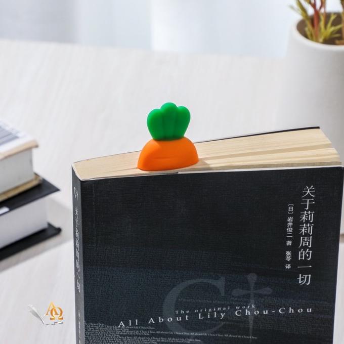 

Pembatas Buku Unik / Bookmark Motif Wortel Imut Terlaris