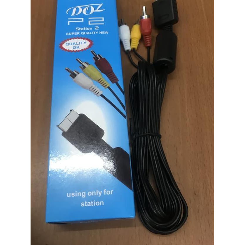 ¢ Kabel PS2 ke TV