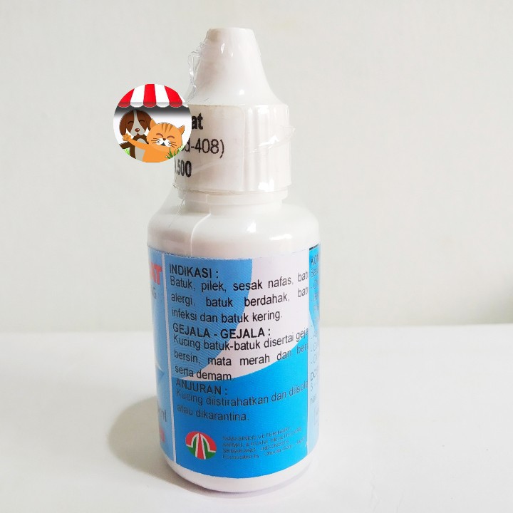 Batuxin Cat - Obat Batuk Pilek Sesak Nafas Batuk Alergi Kucing 30 ml