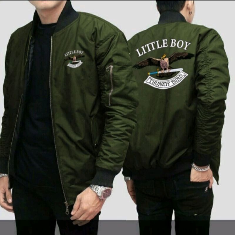 Outfit Bomber Jaket The Boss Little Boy