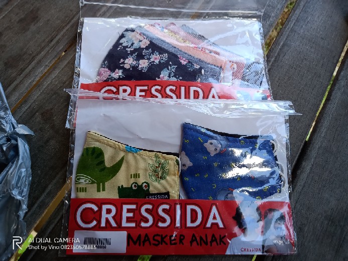 Masker Cressida Hijab 4pcs Free 2pcs