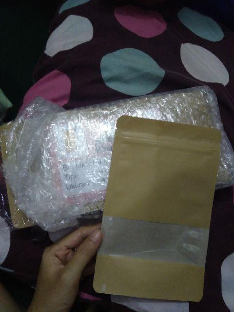 Standing Pouch Litho 250gr Window Uk. 13x20cm Zipper (100pcs)