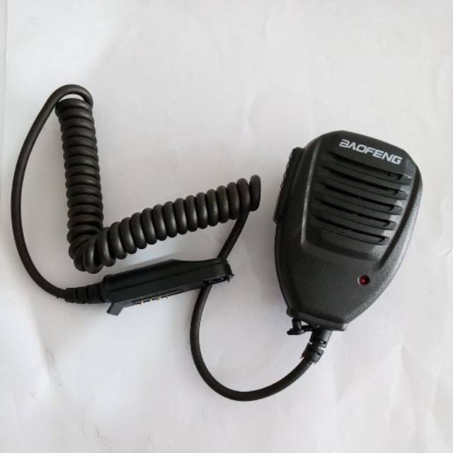 Ekstra Mic HT Baofeng UV-9r Plus / Era | Mikrofon Eksternal BF-A58 // A58 pro | mikrofon eksternal UV9R A58s A58-Pro handbrake speaker mic Handy talky Baofeng Bofeng