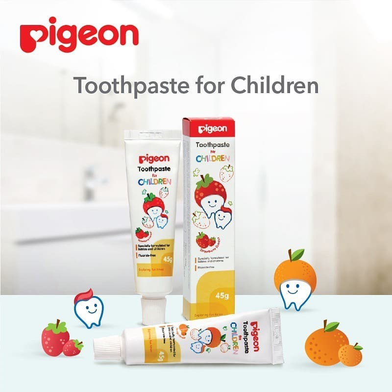 Pigeon Toothpaste for Children 45gr Pasta Gigi Odol Anak Tooth Paste