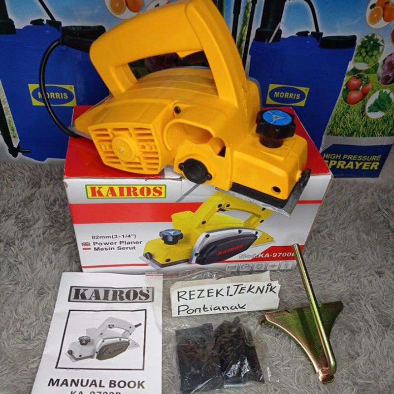 Mesin Serutan Kayu Ketam Planer Kairos