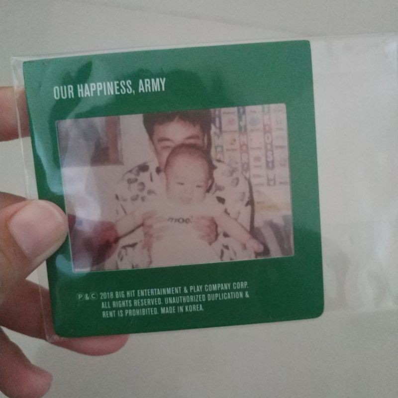 [READY STOCK] BTS Photo card Taehyung / V (sg19, sg17, t-money, dll)