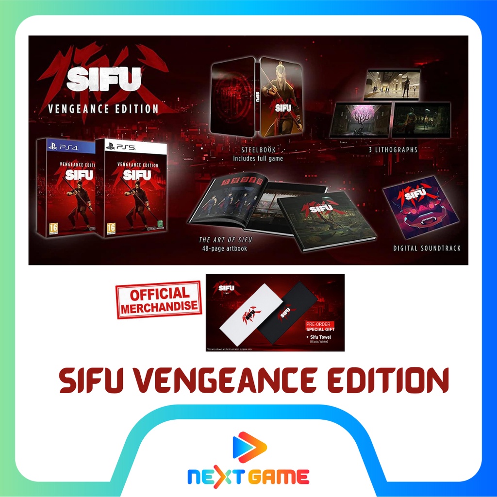 PS5 Sifu Vengeance Edition