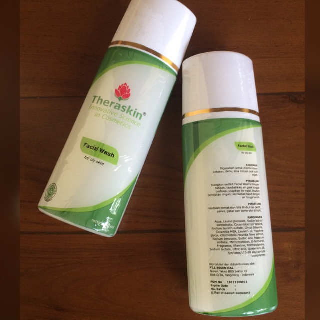 Facial wash for oily skin