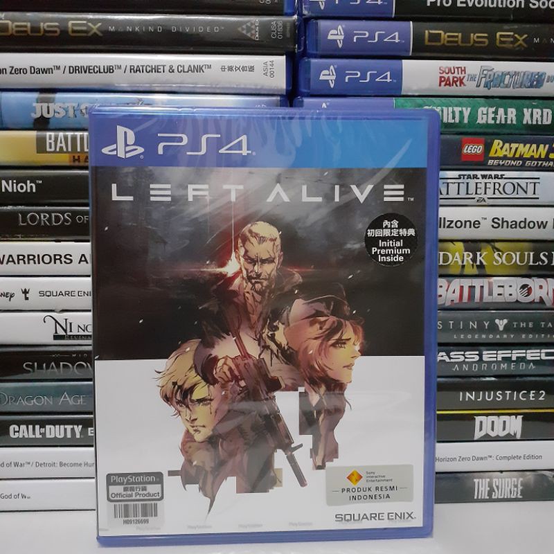Kaset BD Game PS4 Ori Baru Left Alive Reg 3