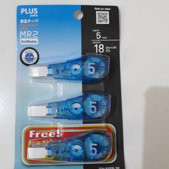 

Promo Bulan Ini Refill Correction Tape / Isi Ulang Tip X Kertas Plus Mr-2 Berkualitas