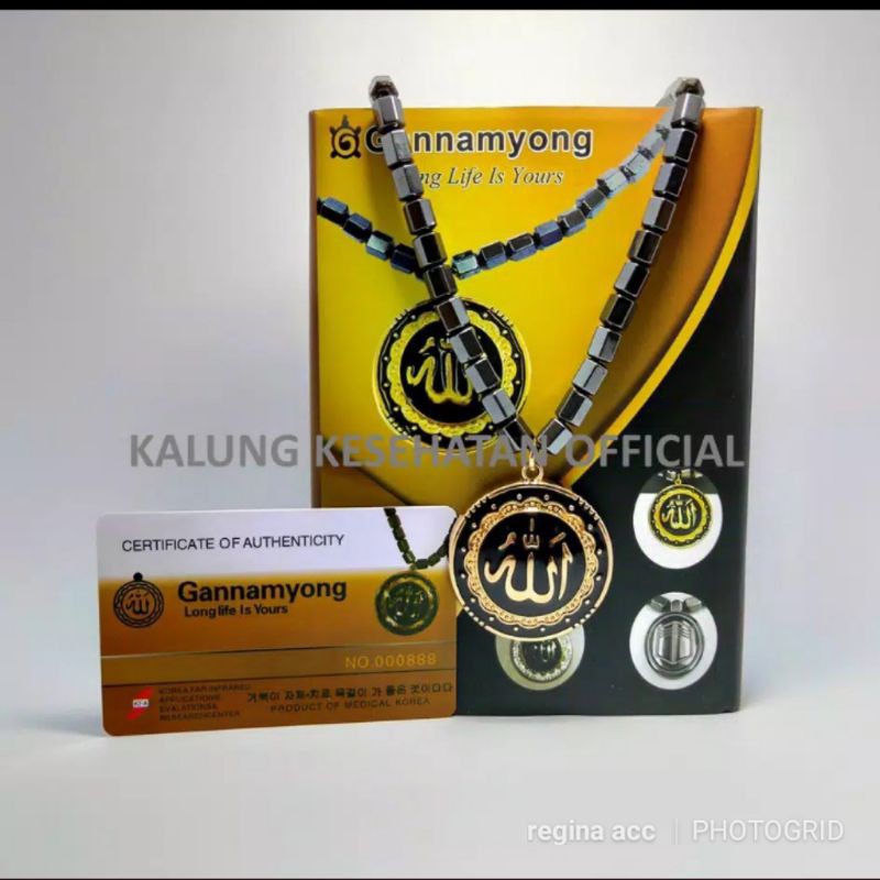 100% ORI Kalung kesehatan GANNAMYONG , ORI kalung terapi