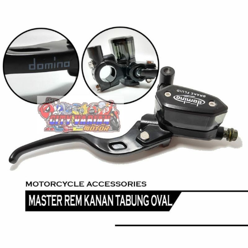 HANDLE MASTER REM TABUNG OVAL 14MM MODL RCB  UNIVERSAL BEAT MIO AEROX LEXI VIXION NINJA SONIC FU VARIO NEW VARIO 125 150 NEW BEAT SCOOPY NEW MIO SATRIA FU