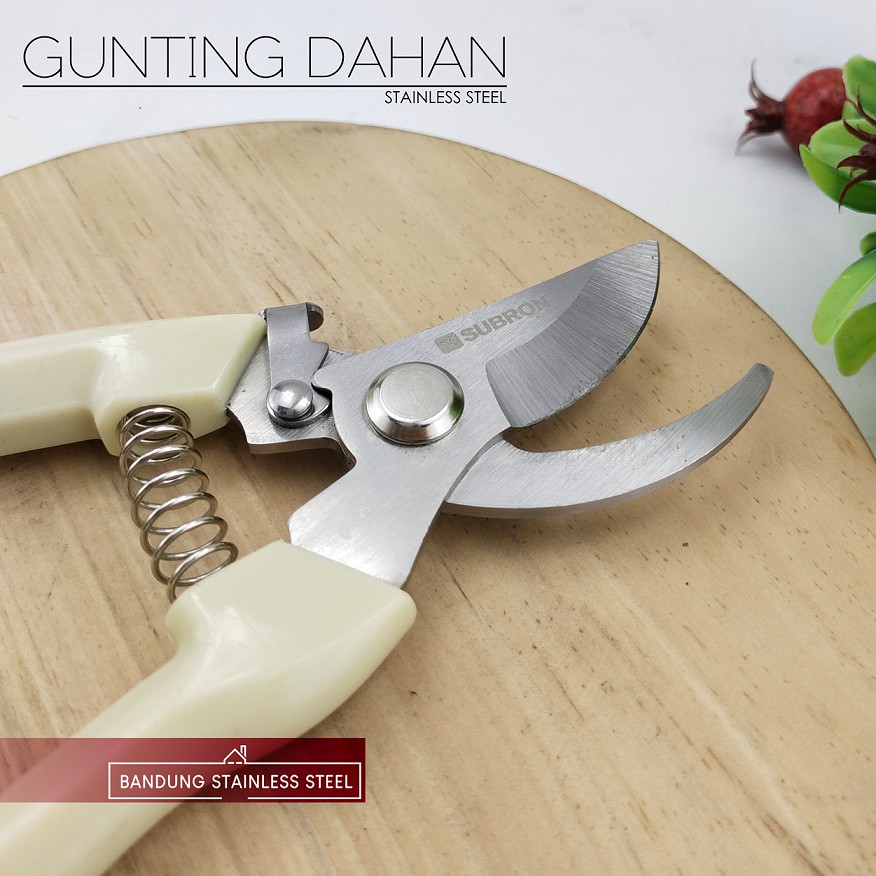 Gunting Dahan Taman Stainless Steel Perkakas Kebun 