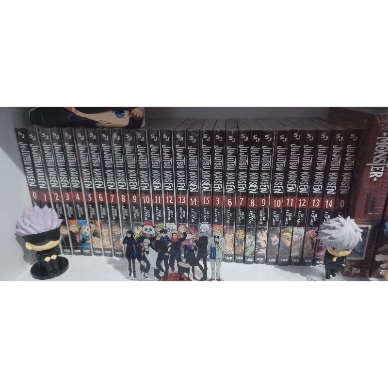 Manga/komik Jujutsu Kaisen Vol 0, 1, 2, 3, 4, 5, 6, 7, 8, 9, 10, 11, 12, 13, 14, 15, 16, 17, 18, 19,