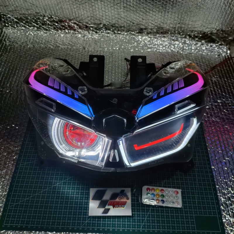 PROJIE BILED AES WST VARIO 150/125 New sepaket headlamp original