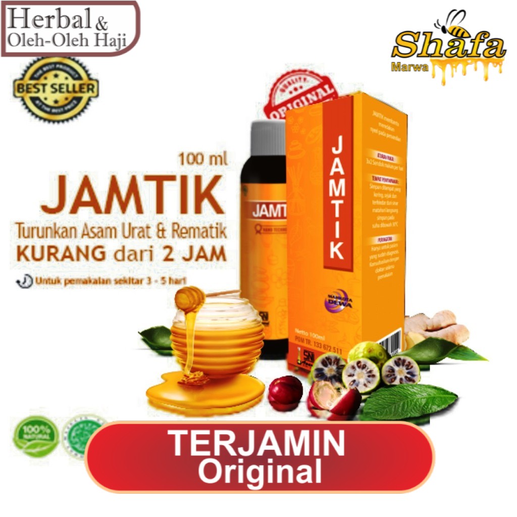 Jamtik Jamu Rematik dan Asam urat Original - PT. Mahkotadewa Indonesia