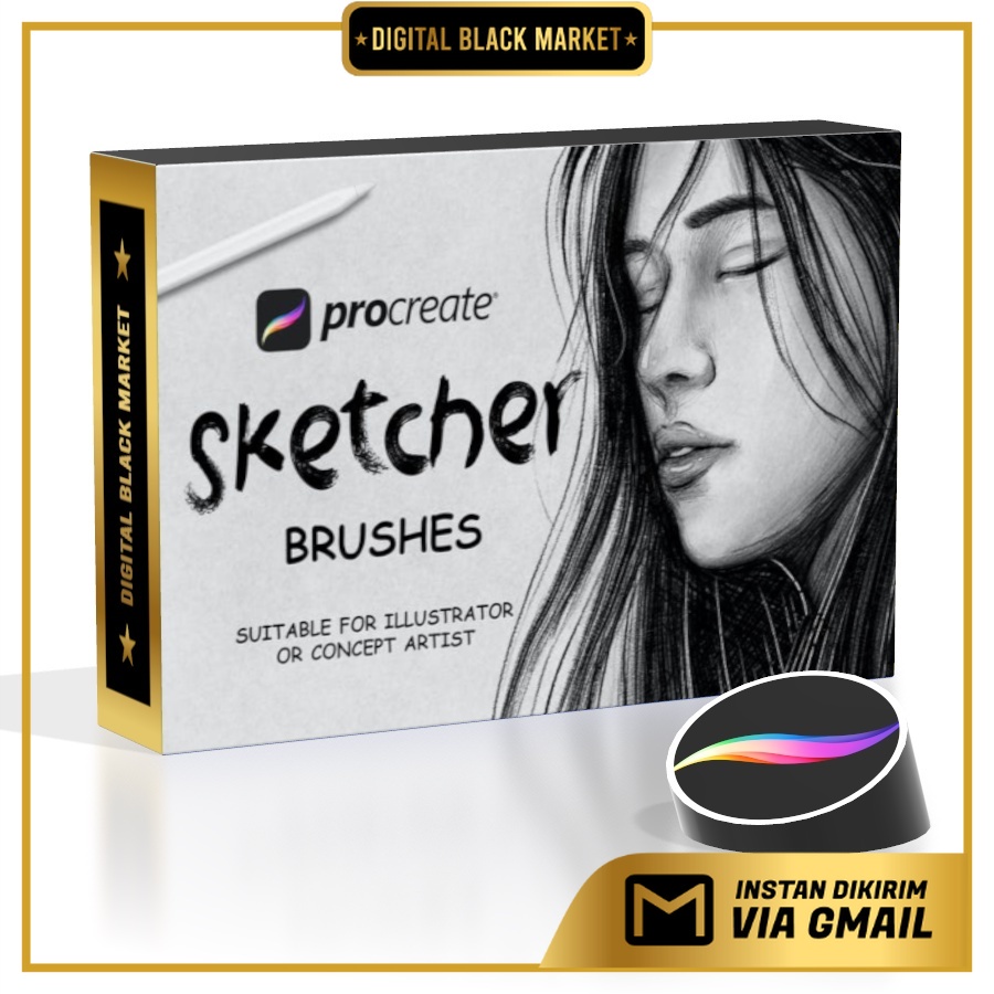 Sketcher Brushes - Procreate Brush