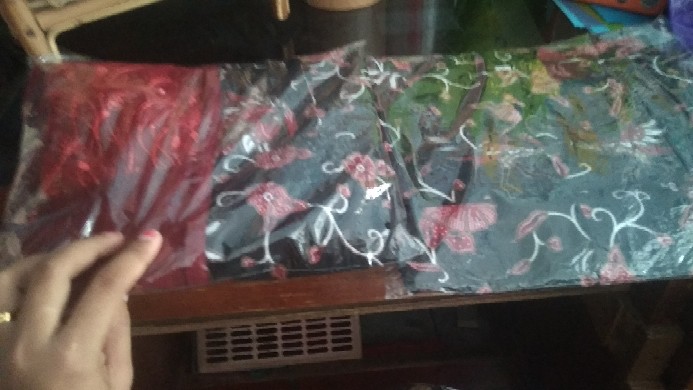 Aska Couple, Couple Batik Kombinasi Brukat|| Baju Couple Sarimbit Terbaru