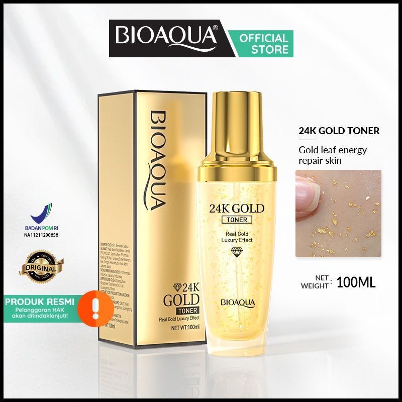 BIOAQUA 24K GOLD TONER