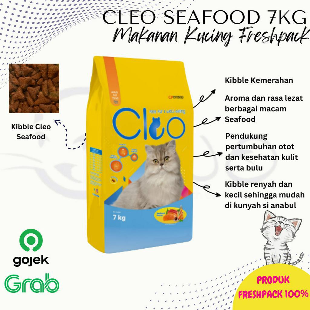 GOJEK MAKANAN KUCING CLEO ADULT 7KG / CLEO PERSIAN 7KG / CLEO KITTEN 7KG CAT FOOD CATFOOD