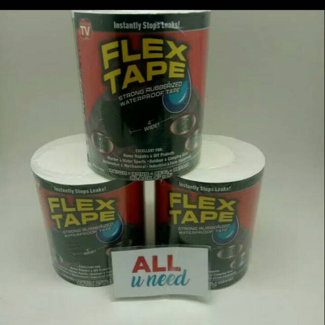 Flex Tape 4&quot; Isolasi Lakban Waterproof / Flex Tape Lakban Ajaib