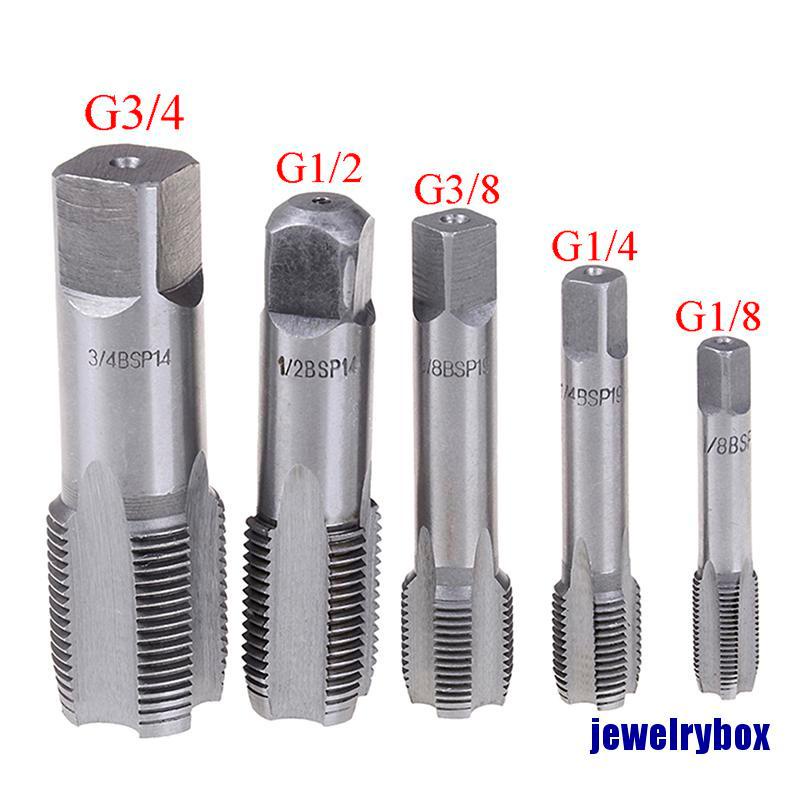 (Jewelrybox) G1 / 8 1 / 4 3 / 8 1 / 2 3 / 4 Hss Taper Pipe Tap Bsp