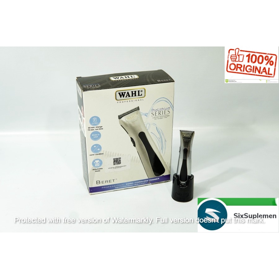 WAHL Beret Cordless Hair Trimmer - Alat Cukur Rambut ORIGINAL