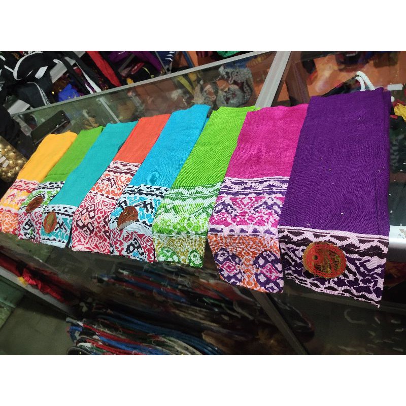sampur slendang batik / slendang / sampur / penari / pecut / caplokan / ganongan / pecut / barongan