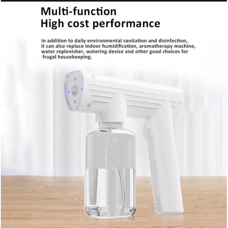 Nano Spray Desinfektan / semprotan desinfektan / nano gun K4