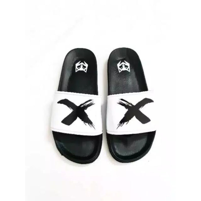Sandal Slop Pria X Offwhite Maxslide Gen x/sandal slop X offwhite Maxslide Gen x wanita kekinian Maxslide GEN X/ Sandal Selop Murah-2