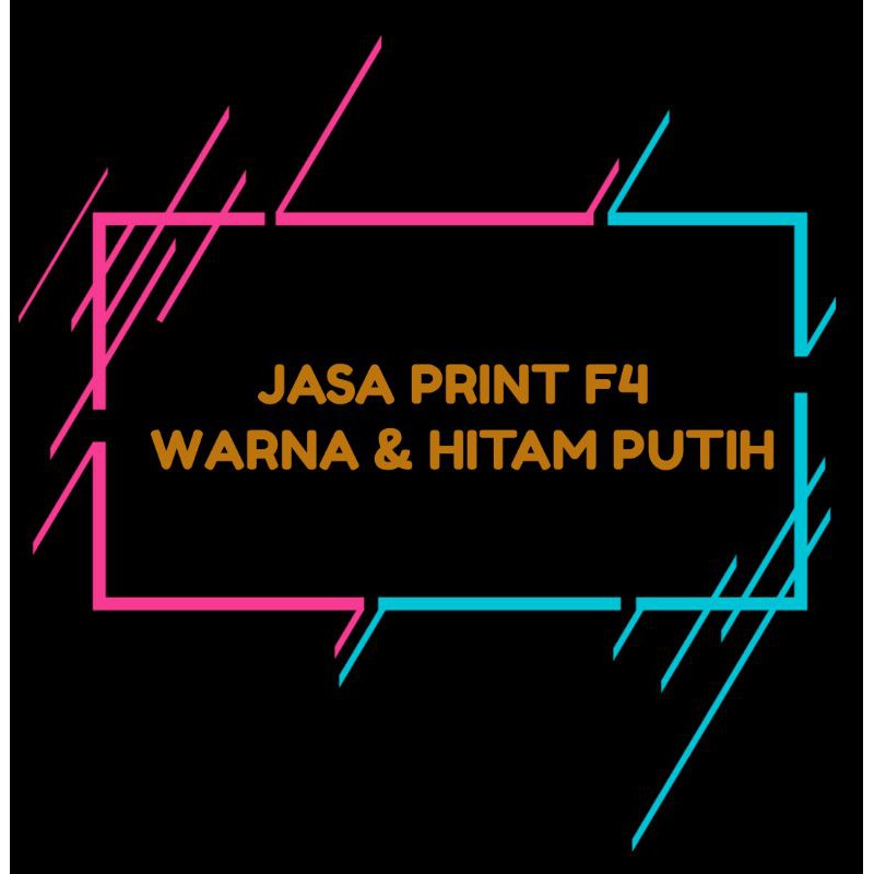 Jasa Print kertas F4