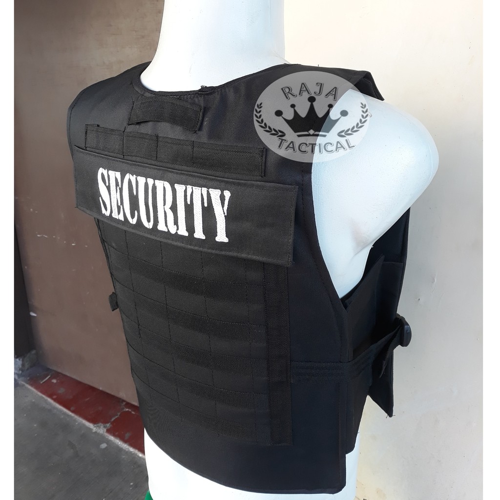 Rompi Security Bodyvest Satpam Rompi Pelindung Dada Tactical