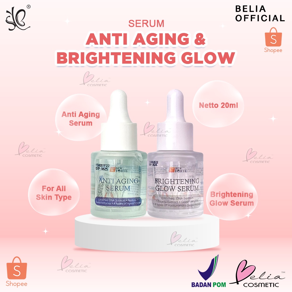 ❤ BELIA ❤ SYB Serum Series | Anti Aging | Brightening Glow | Serum | SYB Forte | BPOM