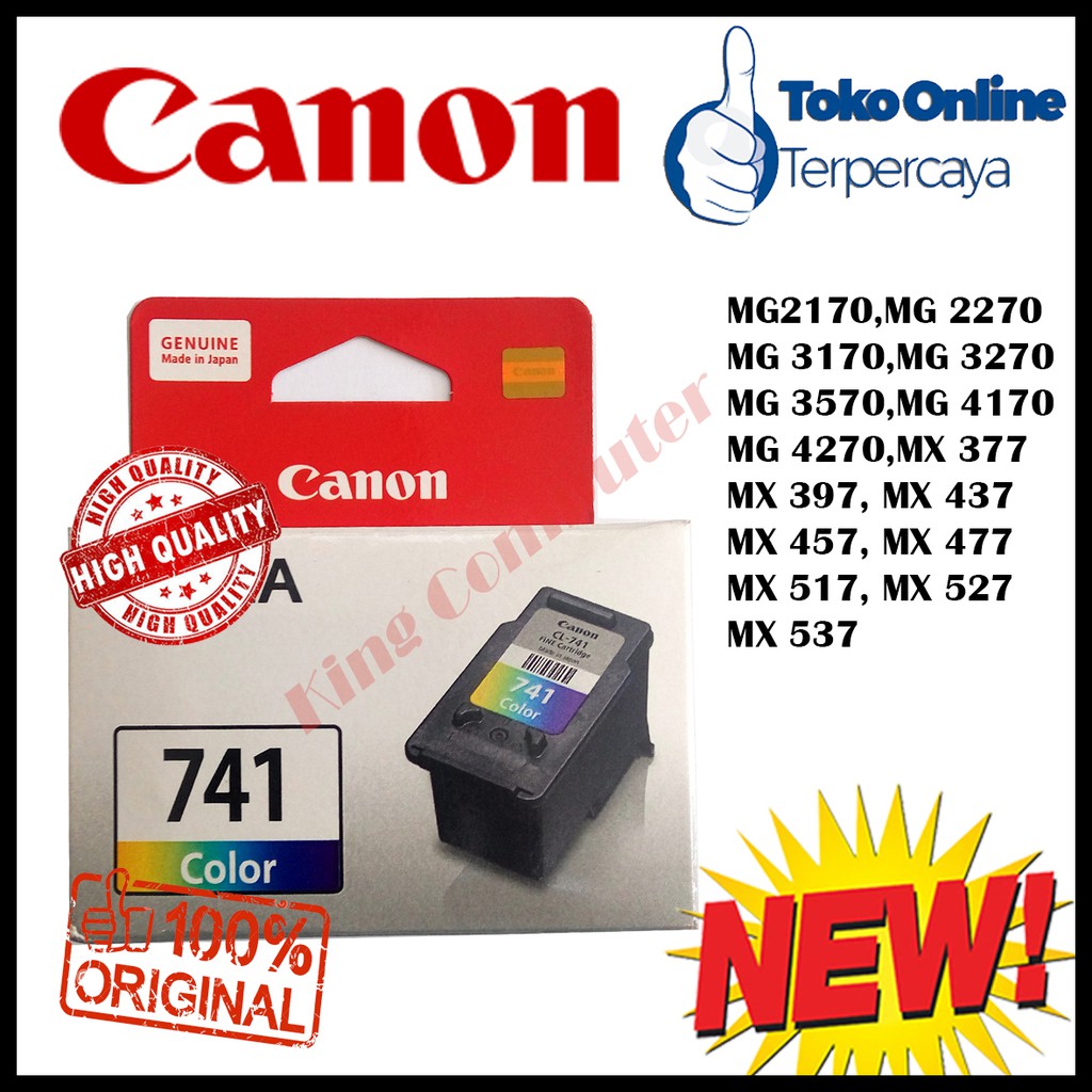 TINTA CANON CL 741 TRI COLOR ORIGINAL
