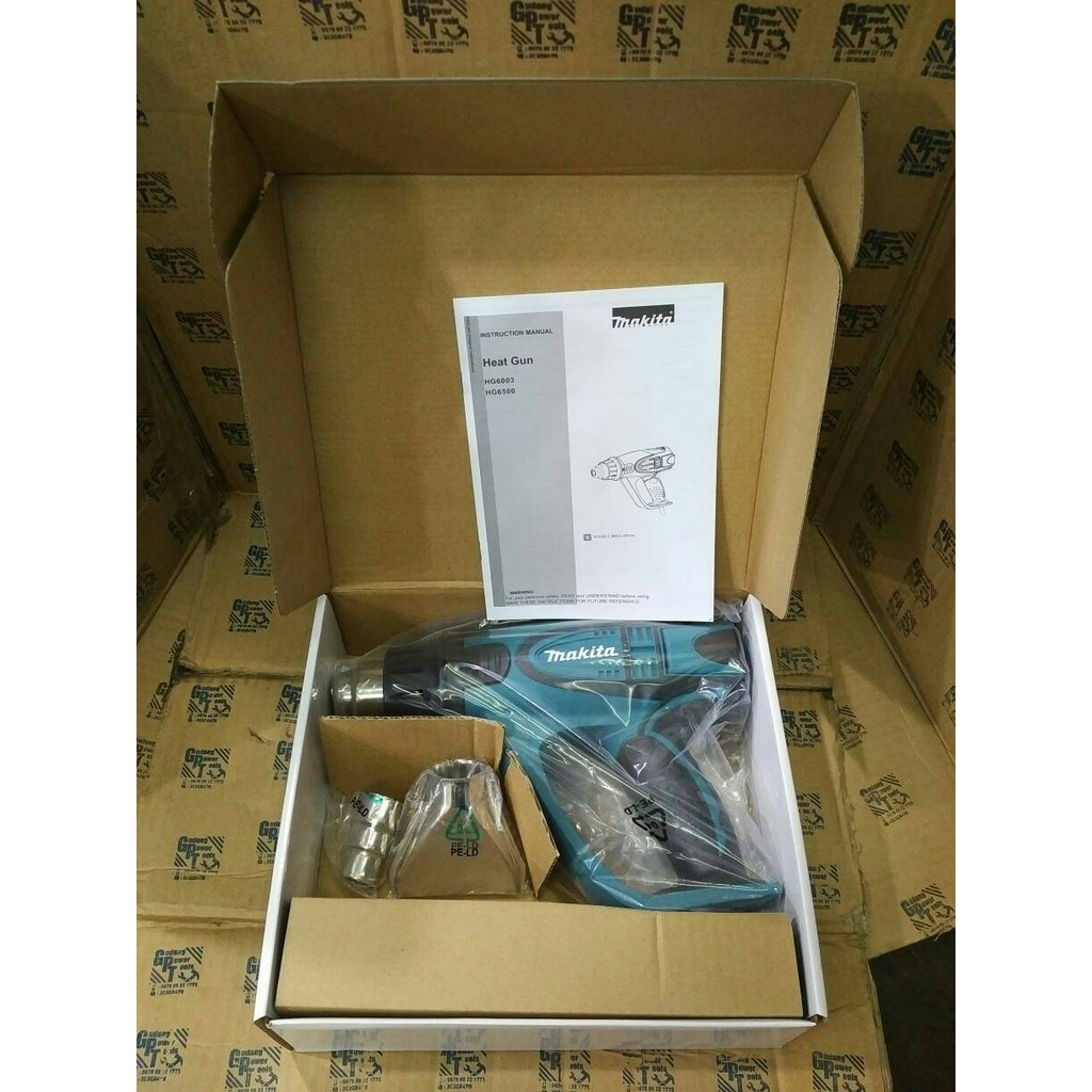 Mesin Heat Gun Hot Gun Blower Gun Panas Makita HG6003 HG 6003