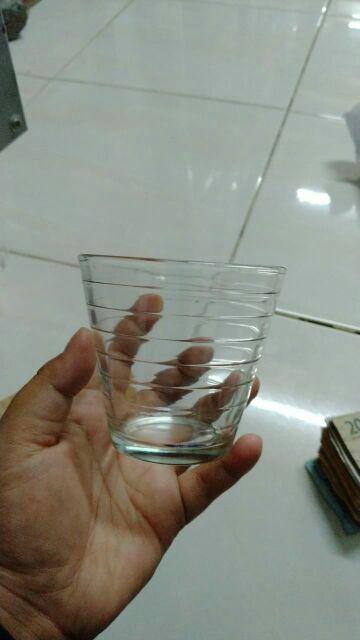 Teko Set Kaca Polos Gelas Kaca Gelas Minum 2 Gelas Beling